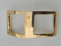 Solid Brass Conway Prong Buckle