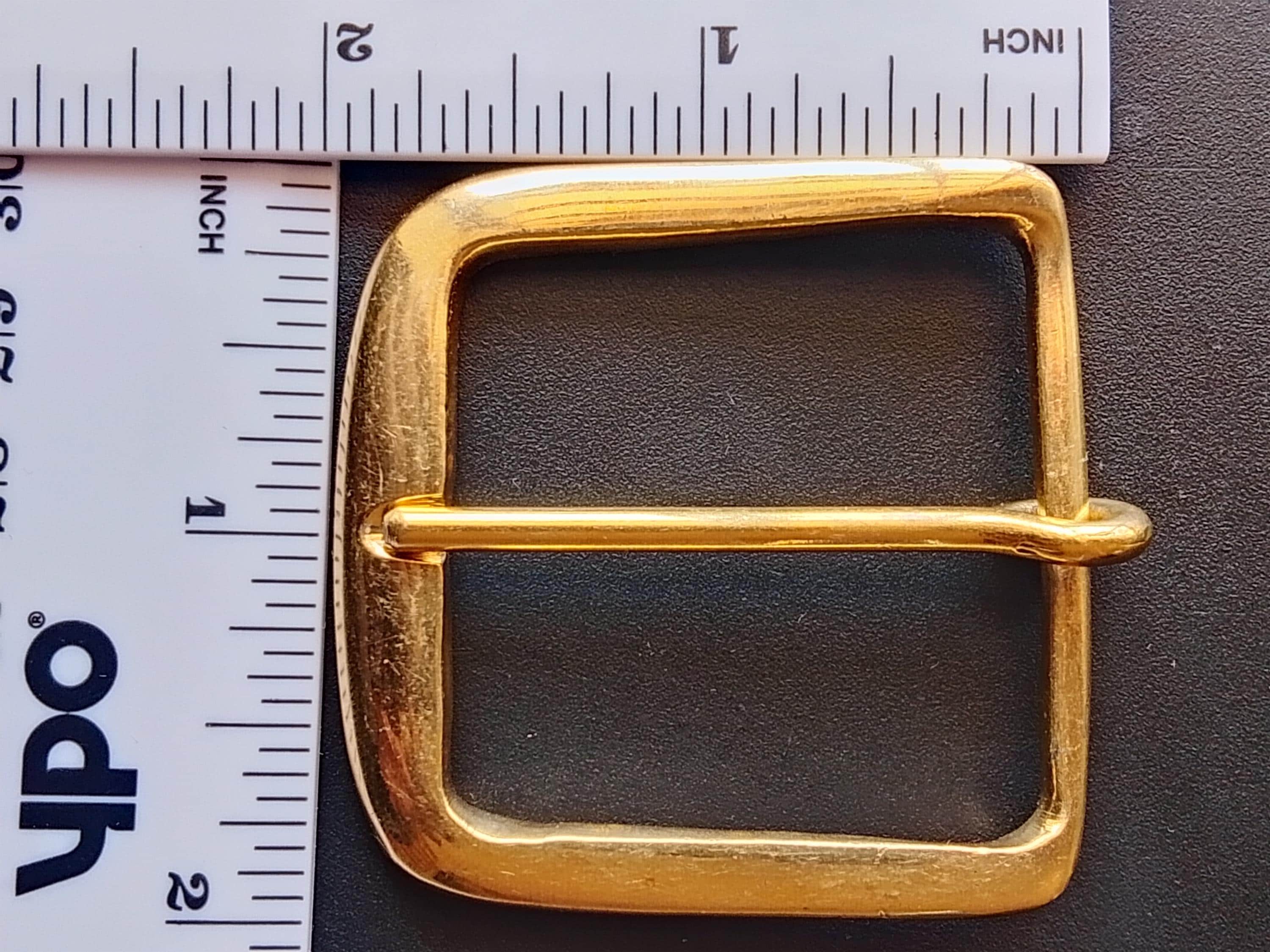 Solid Brass Classic Frame Buckle