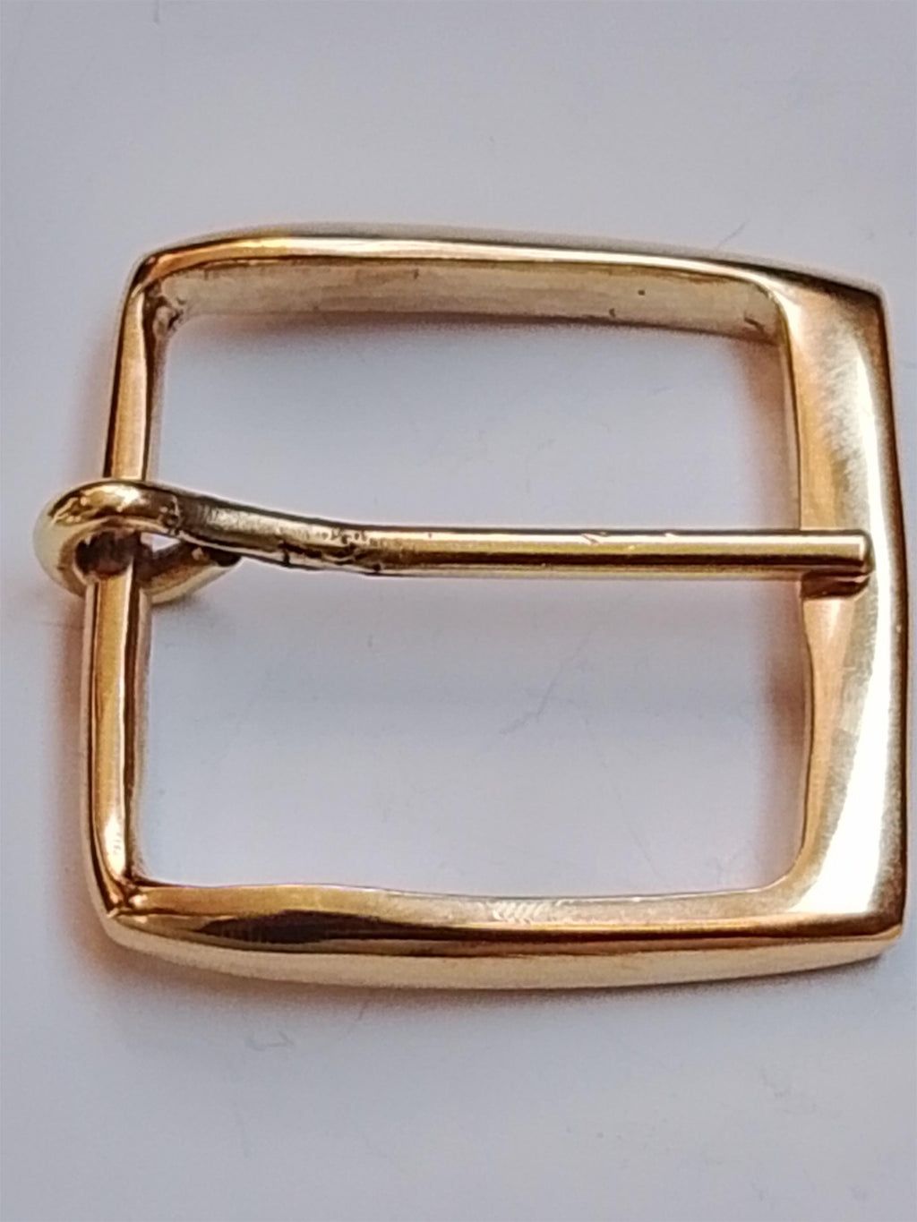 Solid Brass Concave Frame Buckle