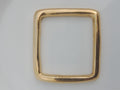 Solid Brass Square Ring
