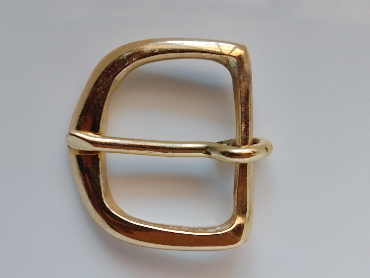 Solid Brass Pointed Frame Buckle