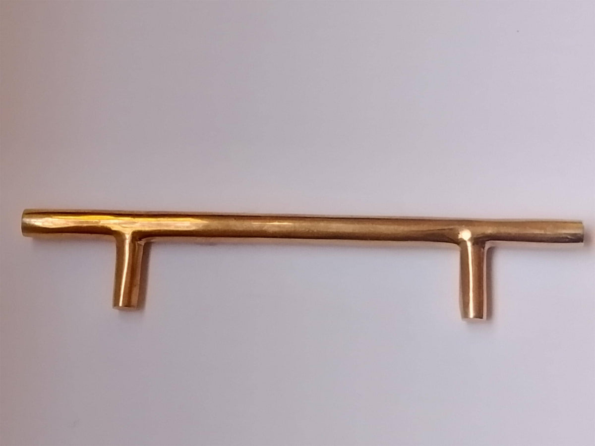 Solid Brass T-Bar Cabinet Pull