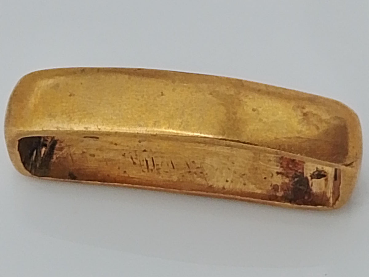 Solid Brass Belt Loop Keeper