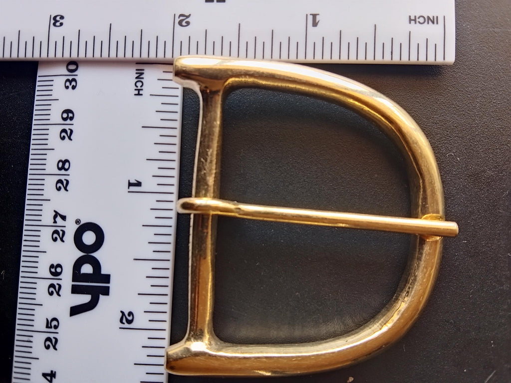 Solid Brass Stirrup Buckle