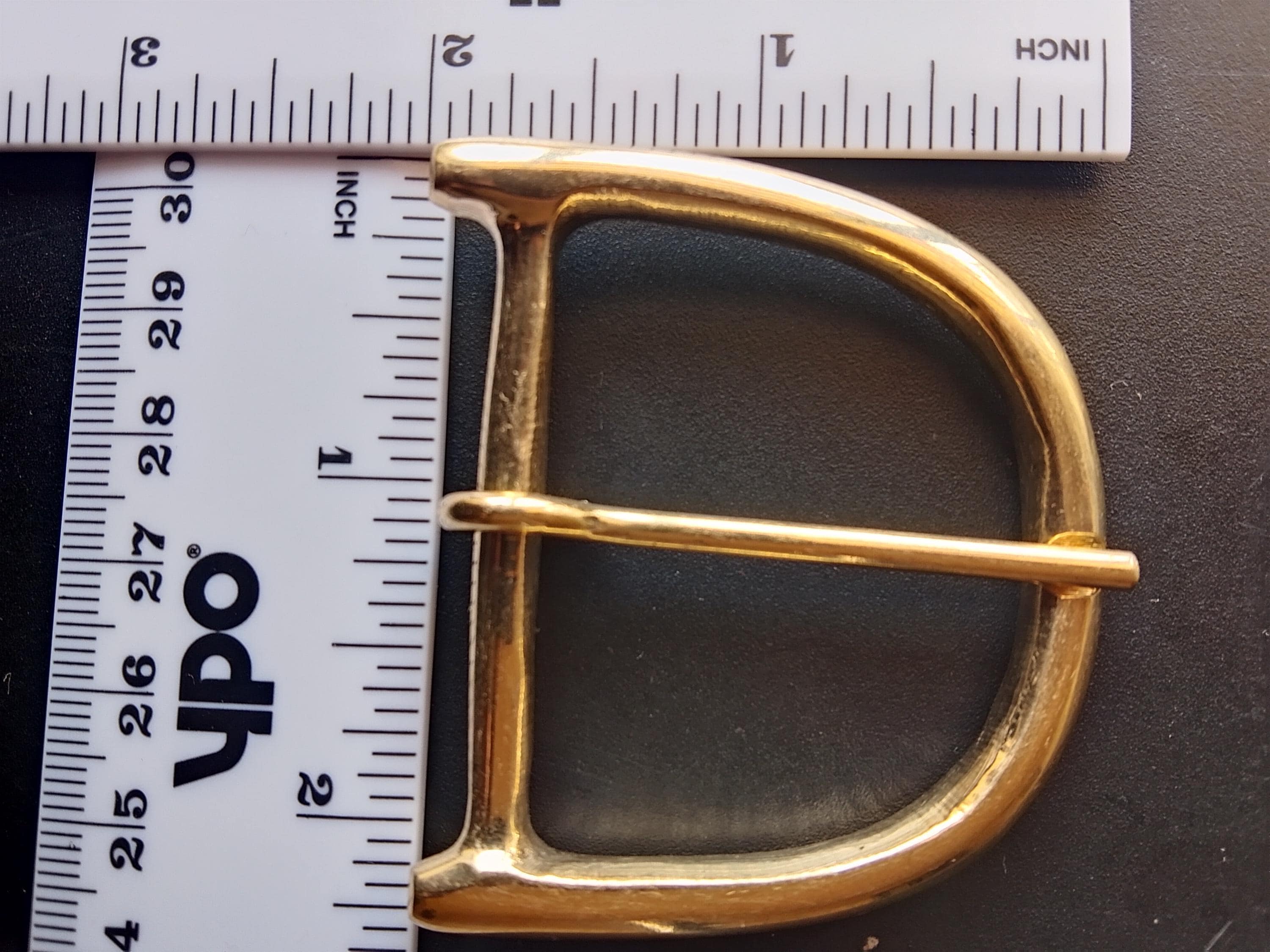 Solid Brass Stirrup Buckle