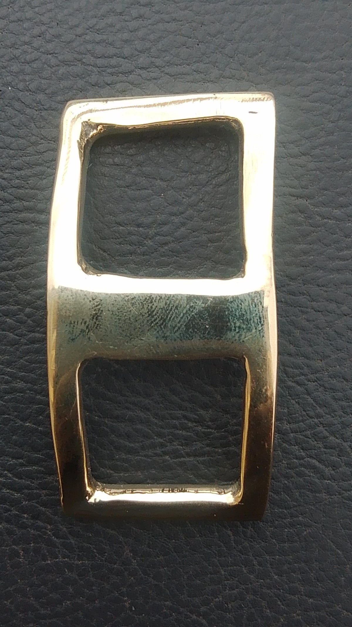 Solid Brass Conway Prong Buckle
