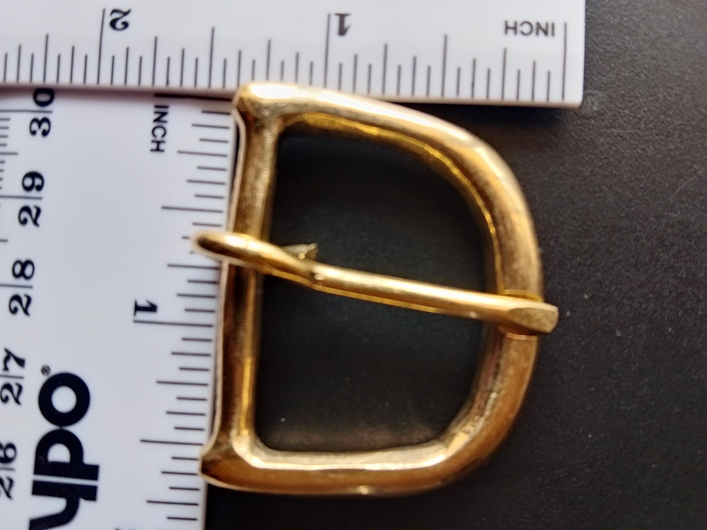 Solid Brass Stirrup Buckle