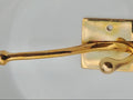 Solid Brass Double Coat Hook