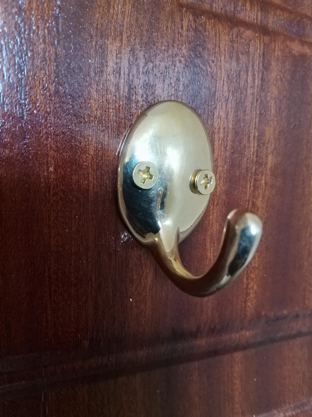 Solid Brass Single Wall Hook
