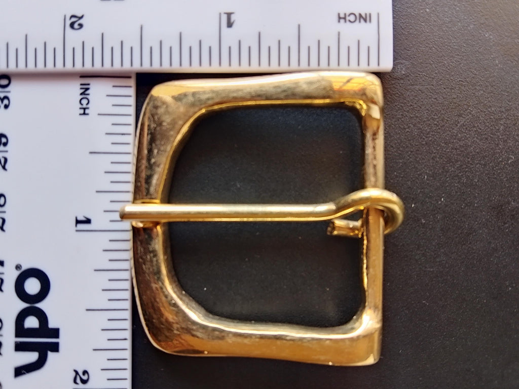 Solid Brass Convex Frame Buckle