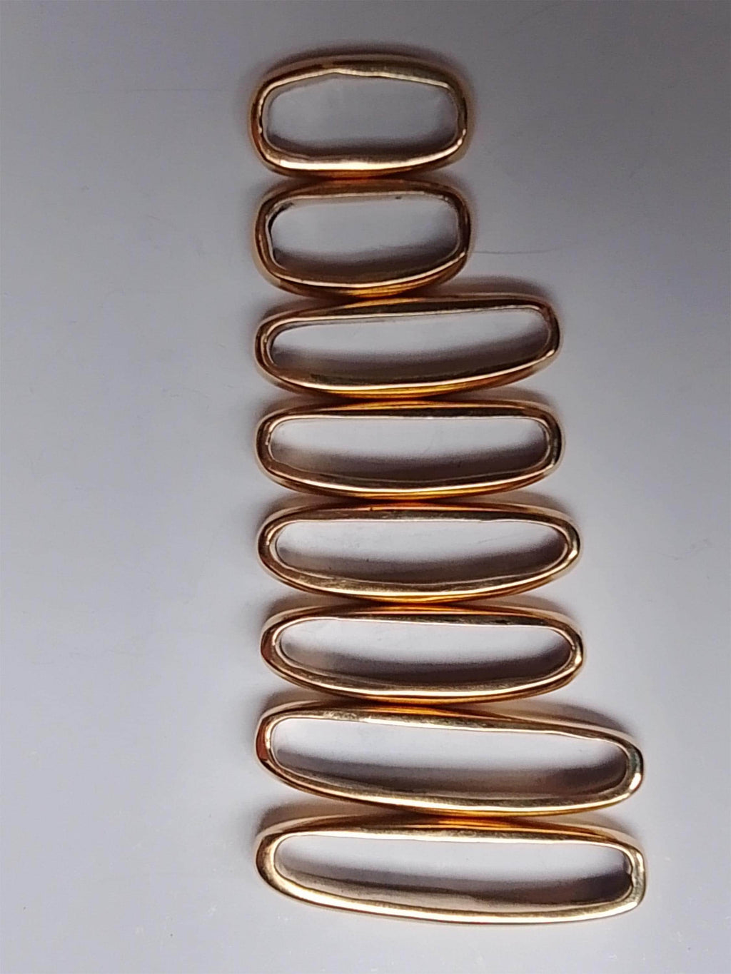 2-Pack Solid Brass Loop Keepers