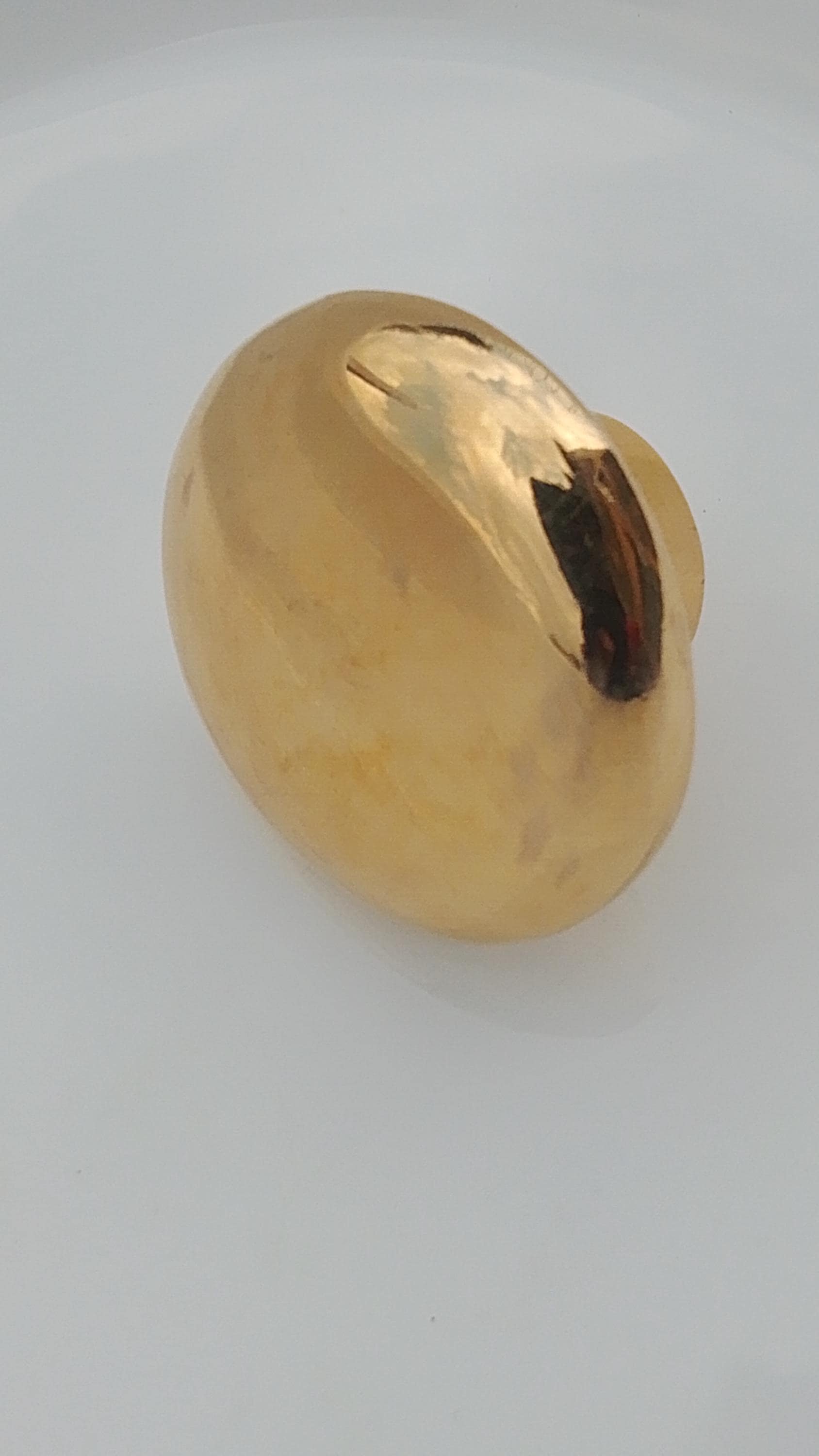 Solid Brass Mushroom Knob