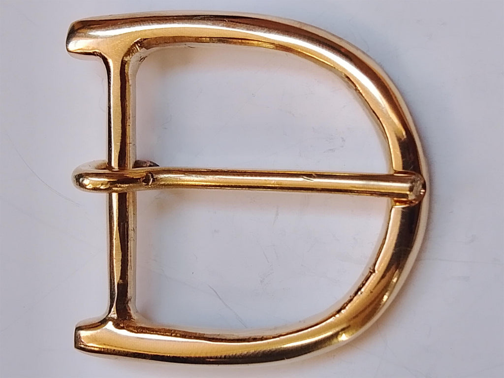 Solid Brass Stirrup Buckle