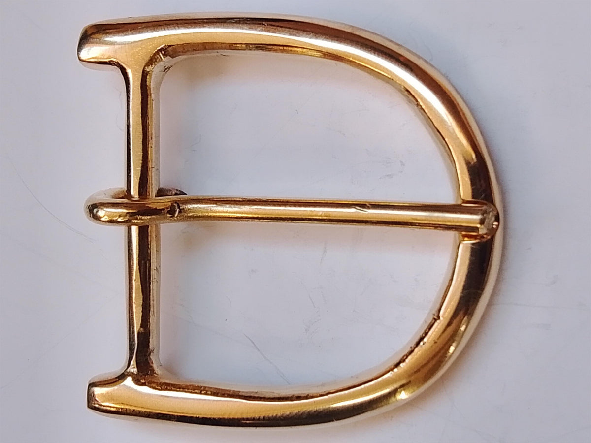Solid Brass Stirrup Buckle