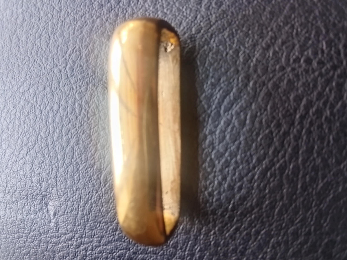 Solid Brass Belt Loop Keeper