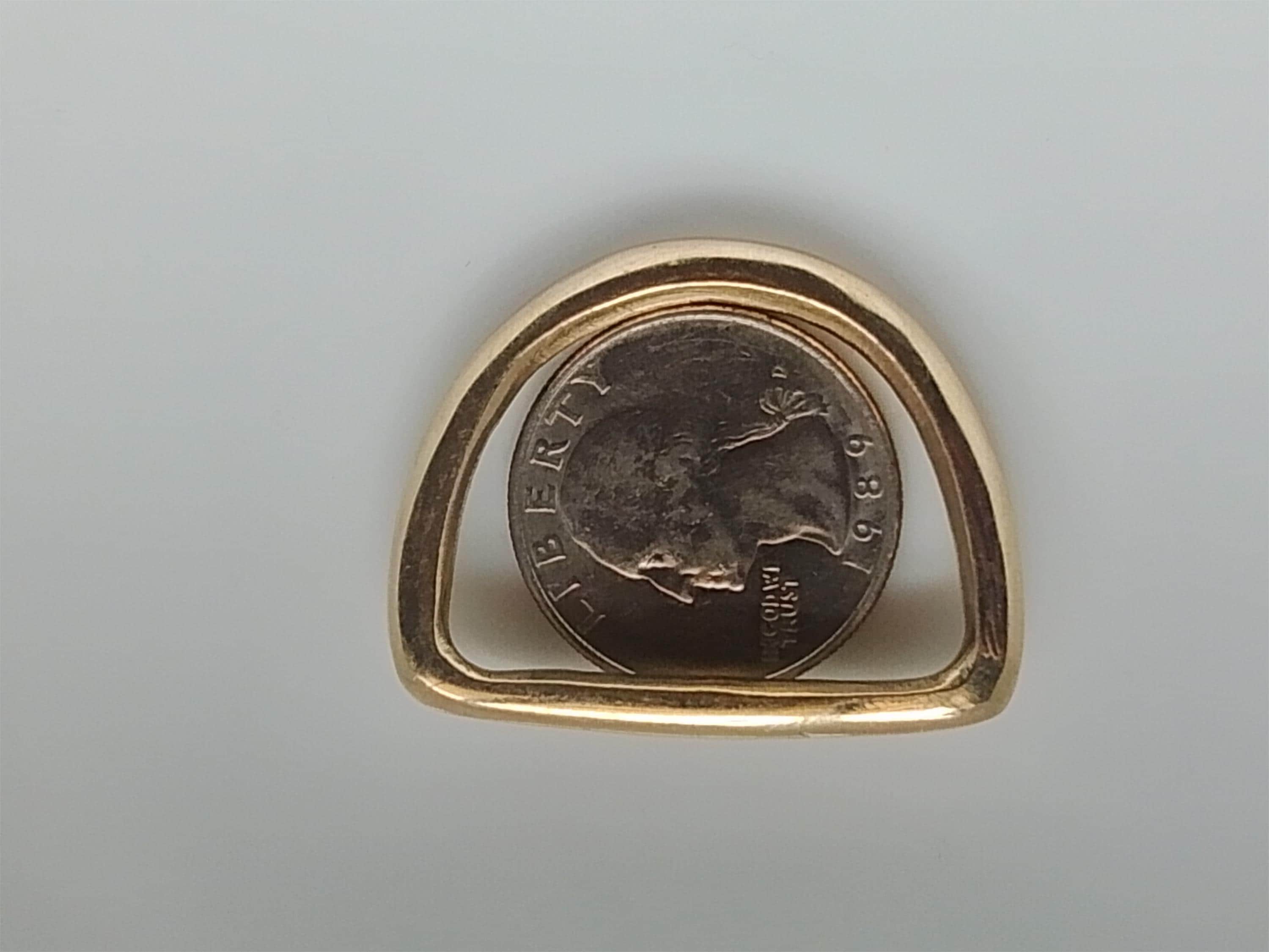 Solid Brass D-Ring