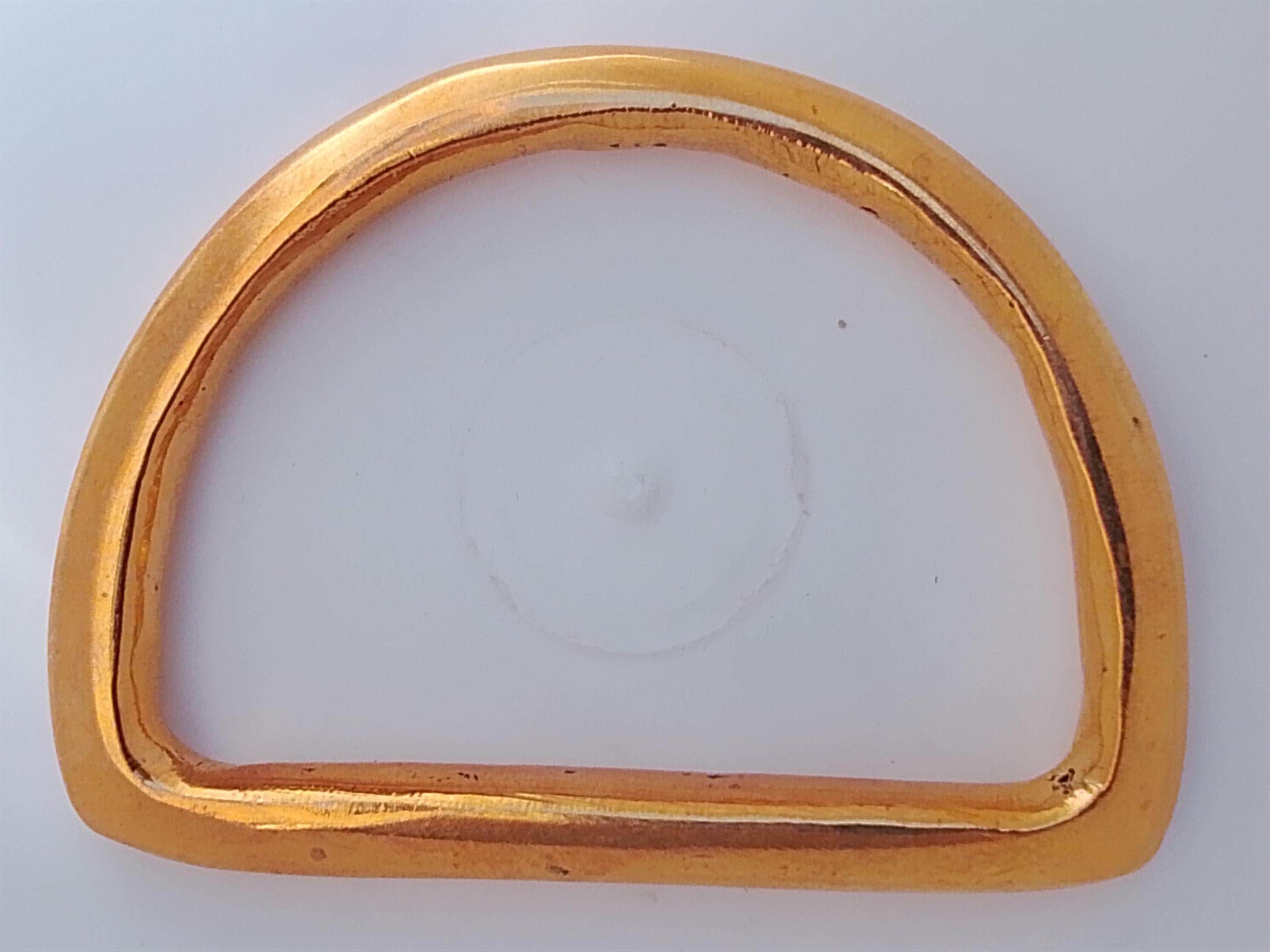 Solid Brass D-Ring