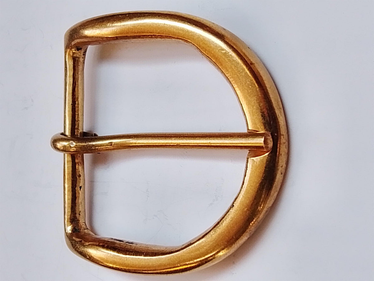 Solid Brass Horseshoe Belt Buckle
