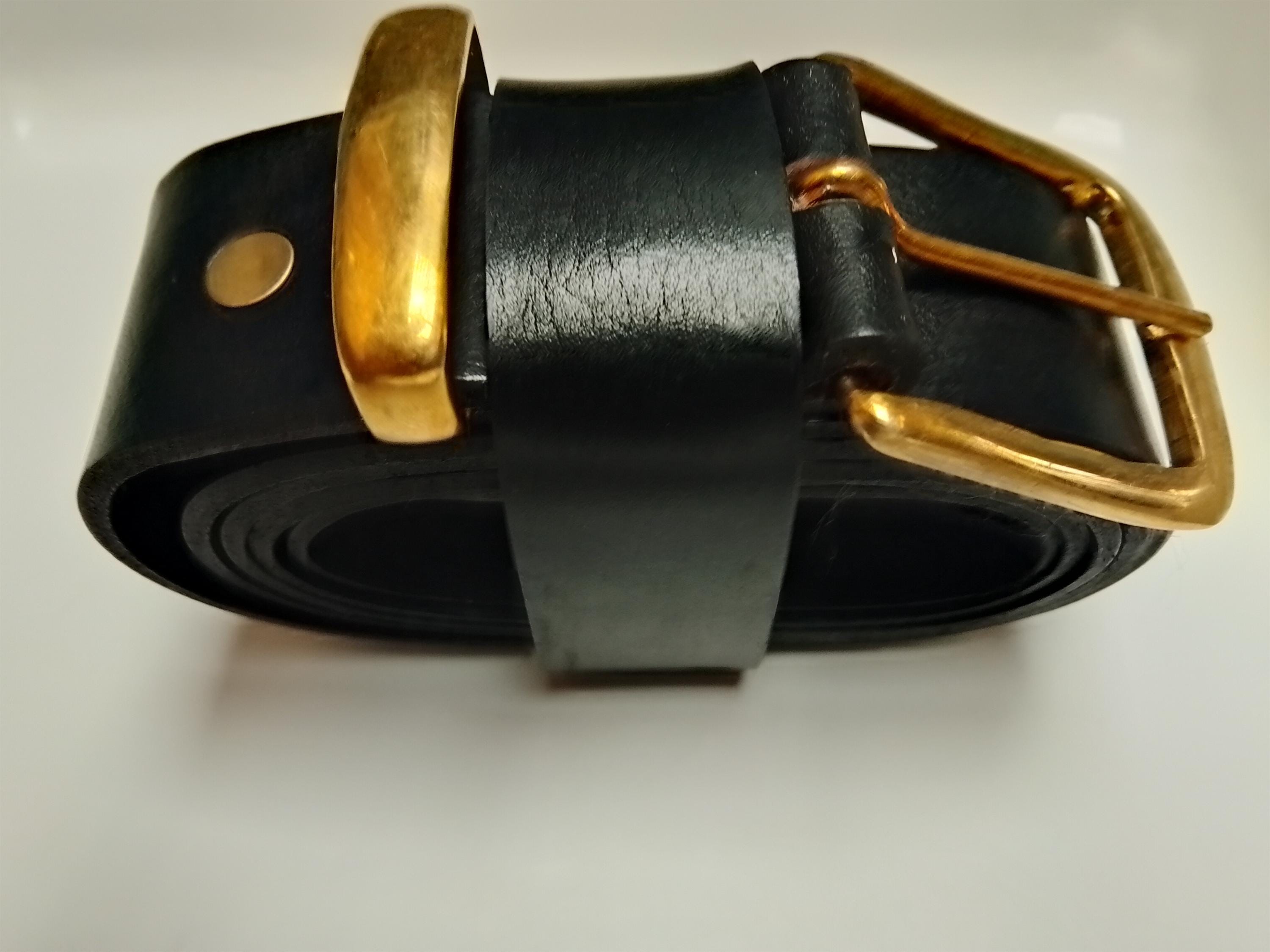 Solid Brass Buckle Keeper Set