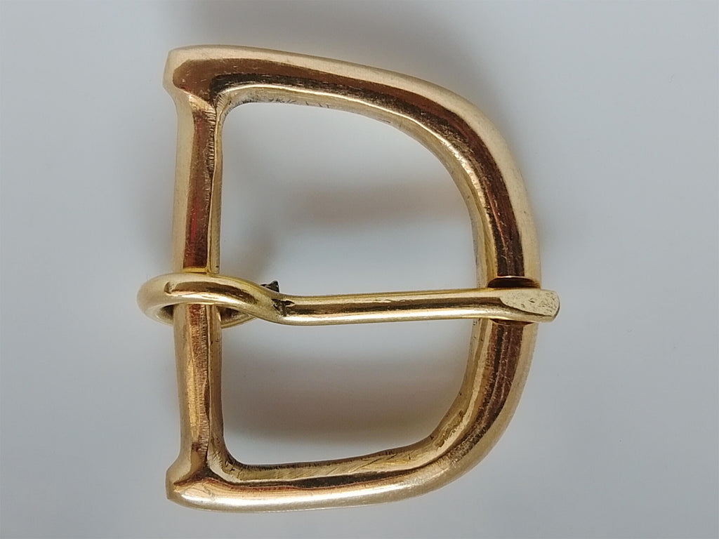 Solid Brass Stirrup Buckle