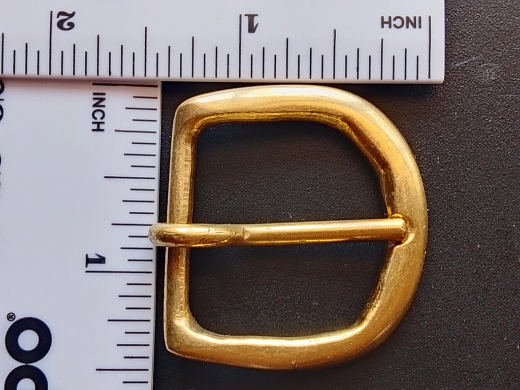 Solid Brass Horseshoe Belt Buckle