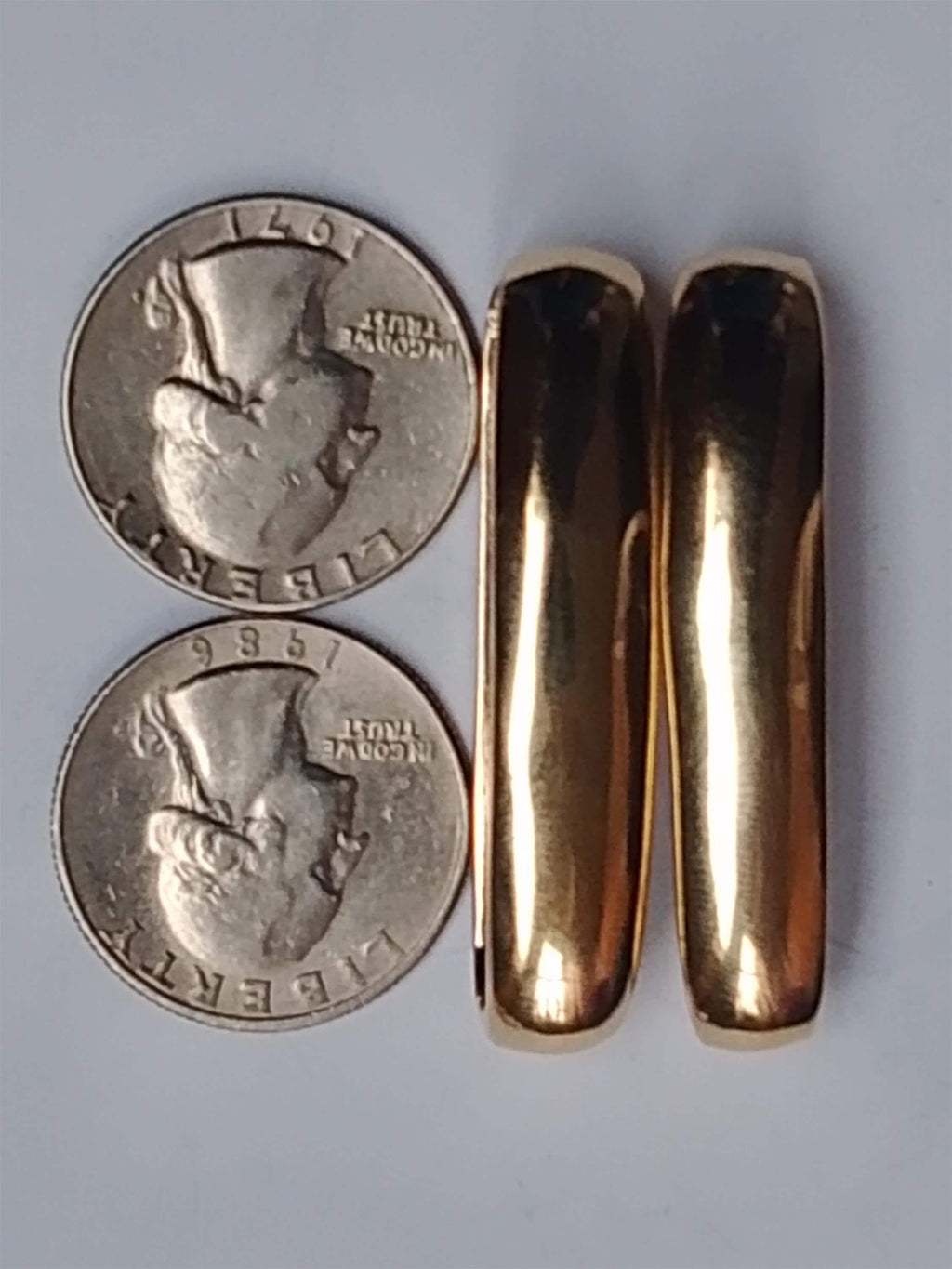 2-Pack Solid Brass Loop Keepers