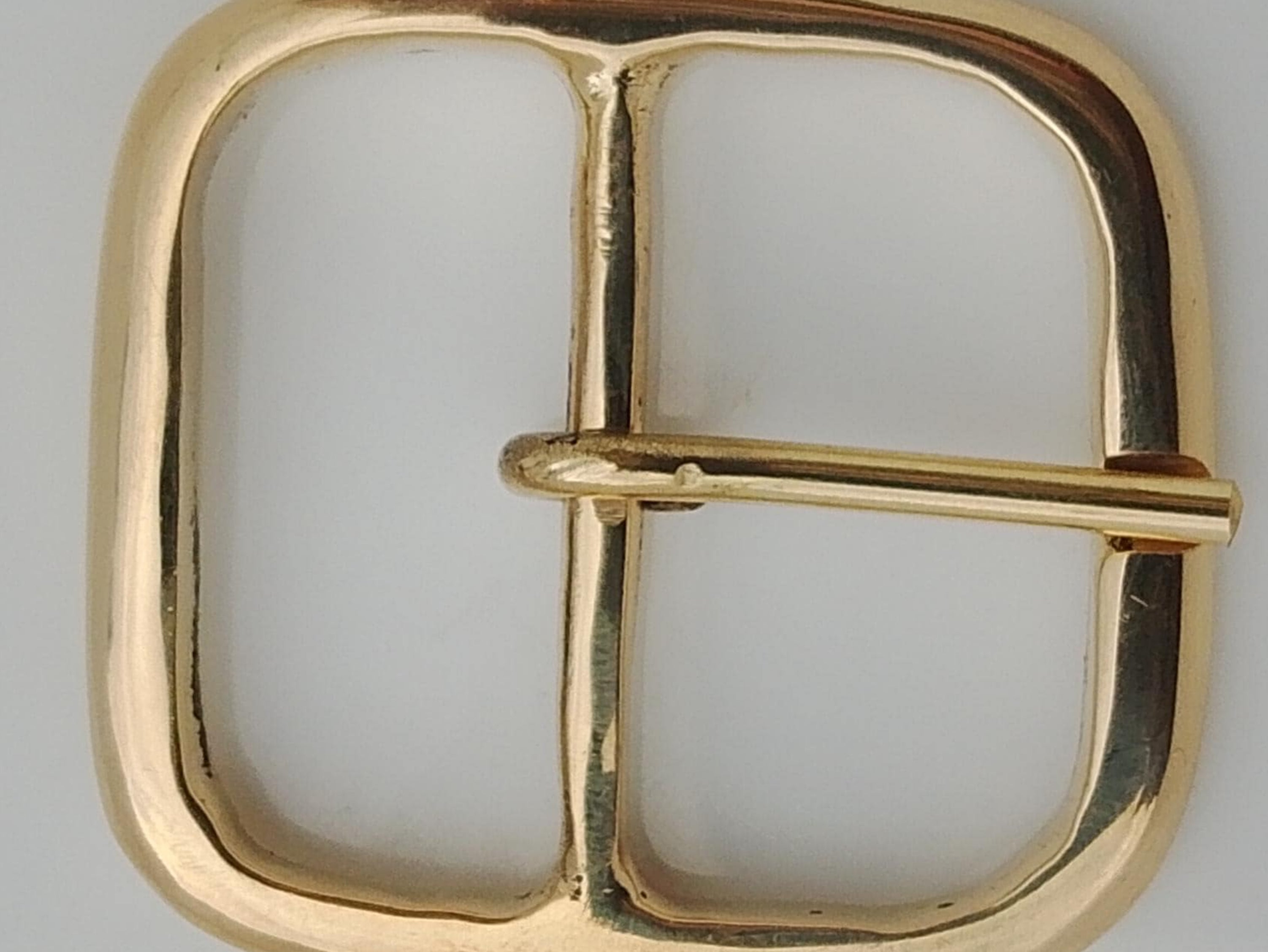 Solid Brass Center Bar Round Frame