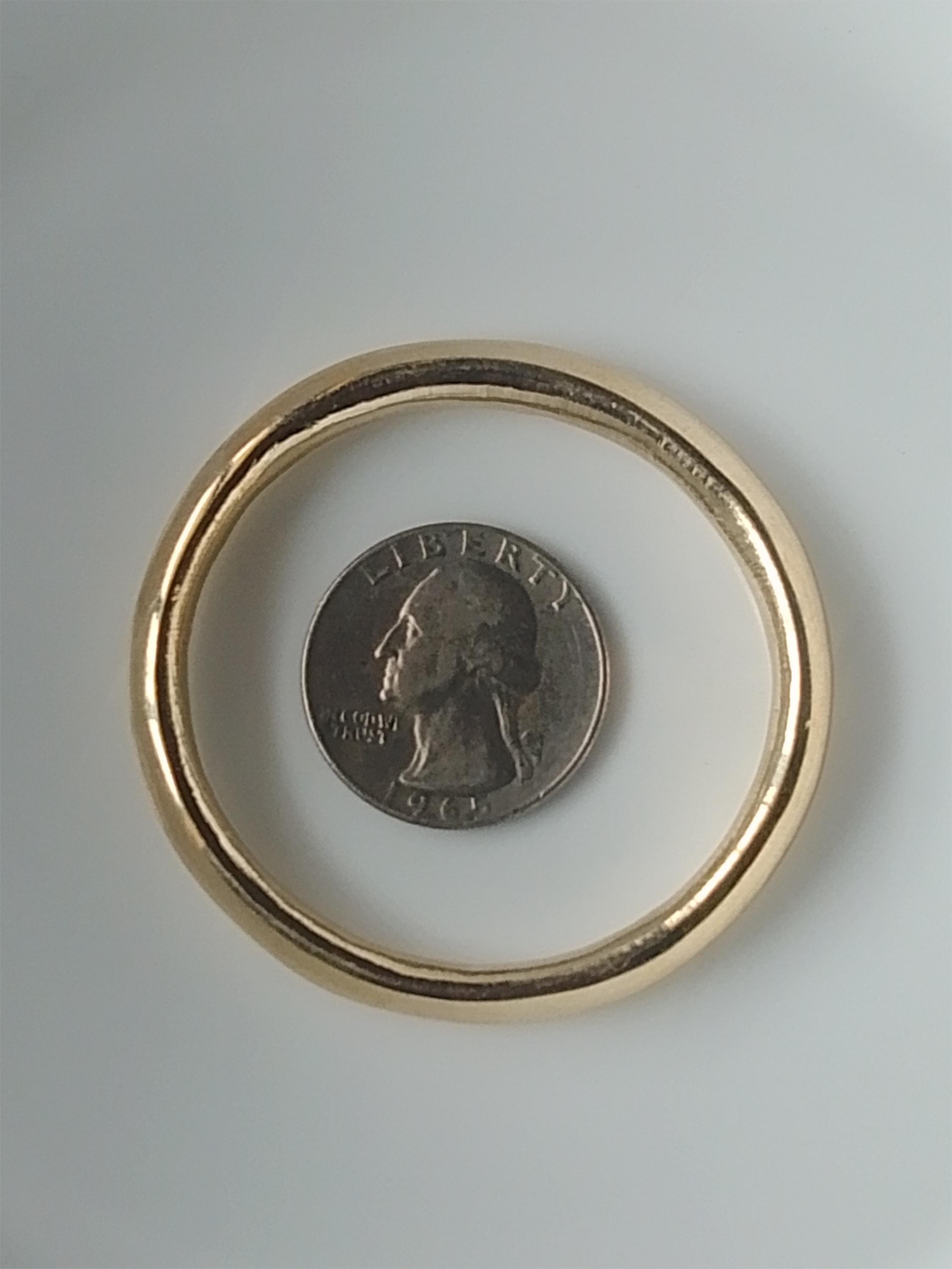 Solid Brass O-Ring