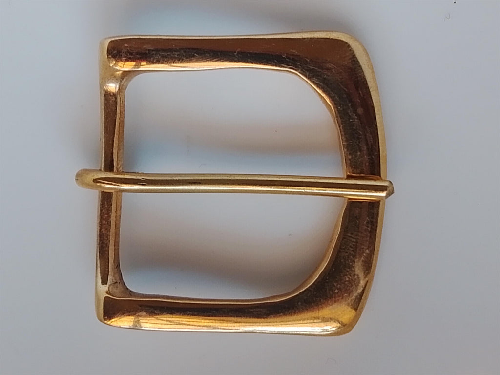 Solid Brass Convex Frame Buckle