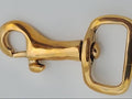Solid Brass Swivel Snap Hook