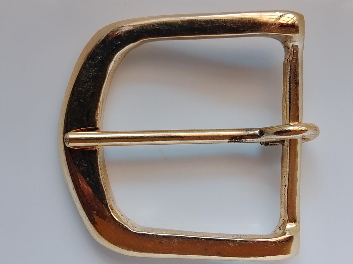 Solid Brass Pointed Frame Buckle