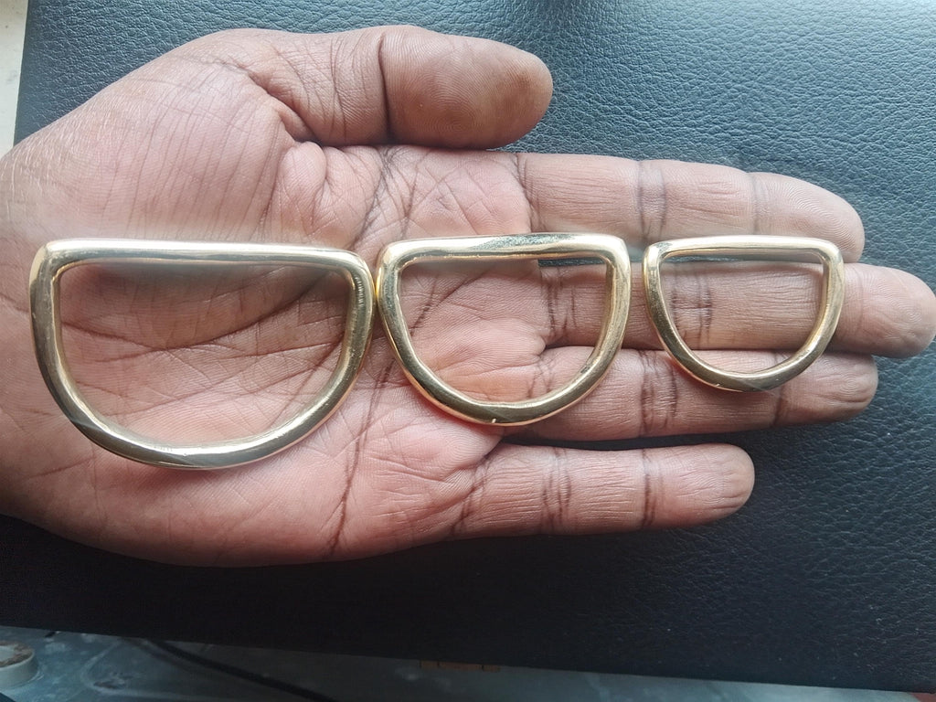 Solid Brass D-Ring