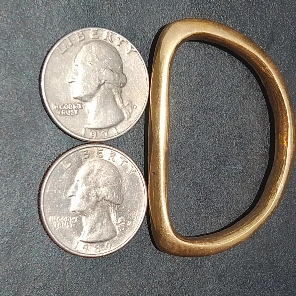 Solid Brass D-Ring