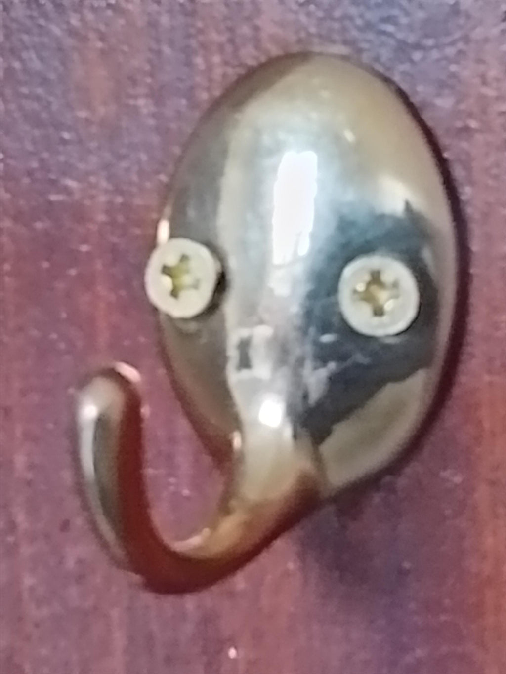 Solid Brass Single Wall Hook