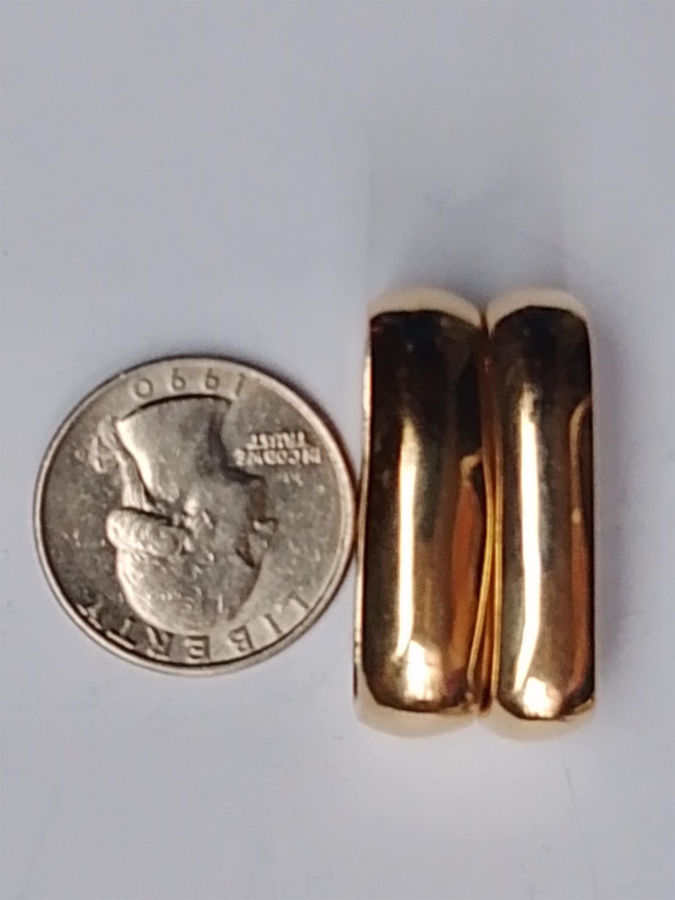 2-Pack Solid Brass Loop Keepers