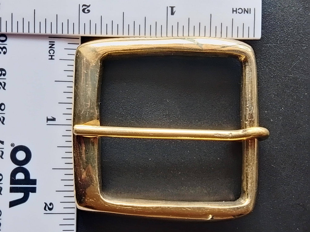 Solid Brass Concave Frame Buckle