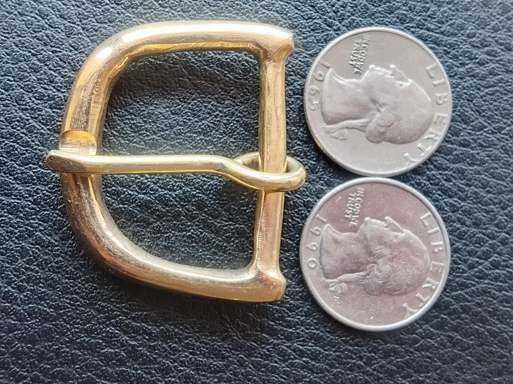 Solid Brass Stirrup Buckle