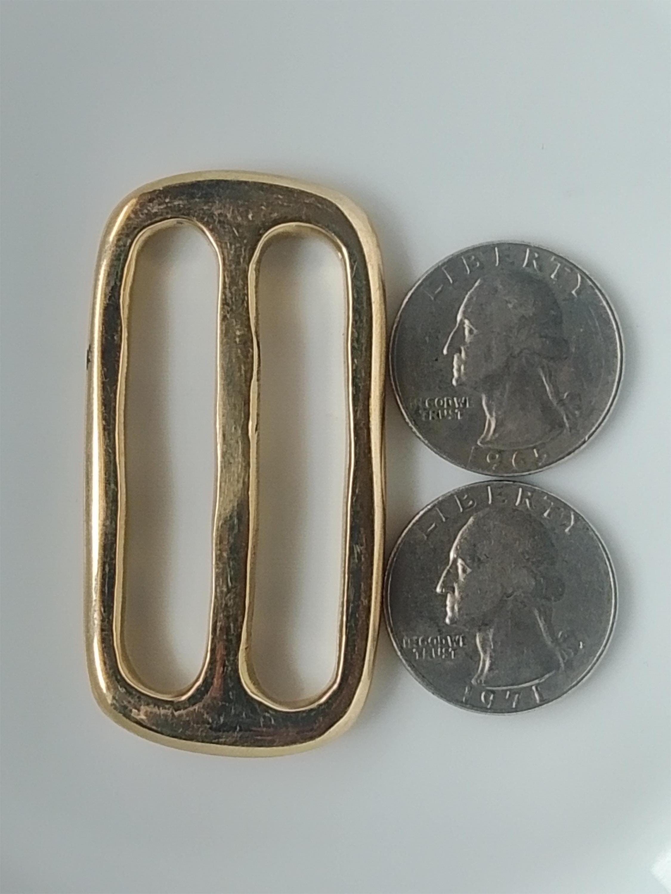 Solid Brass Double Loop Slider