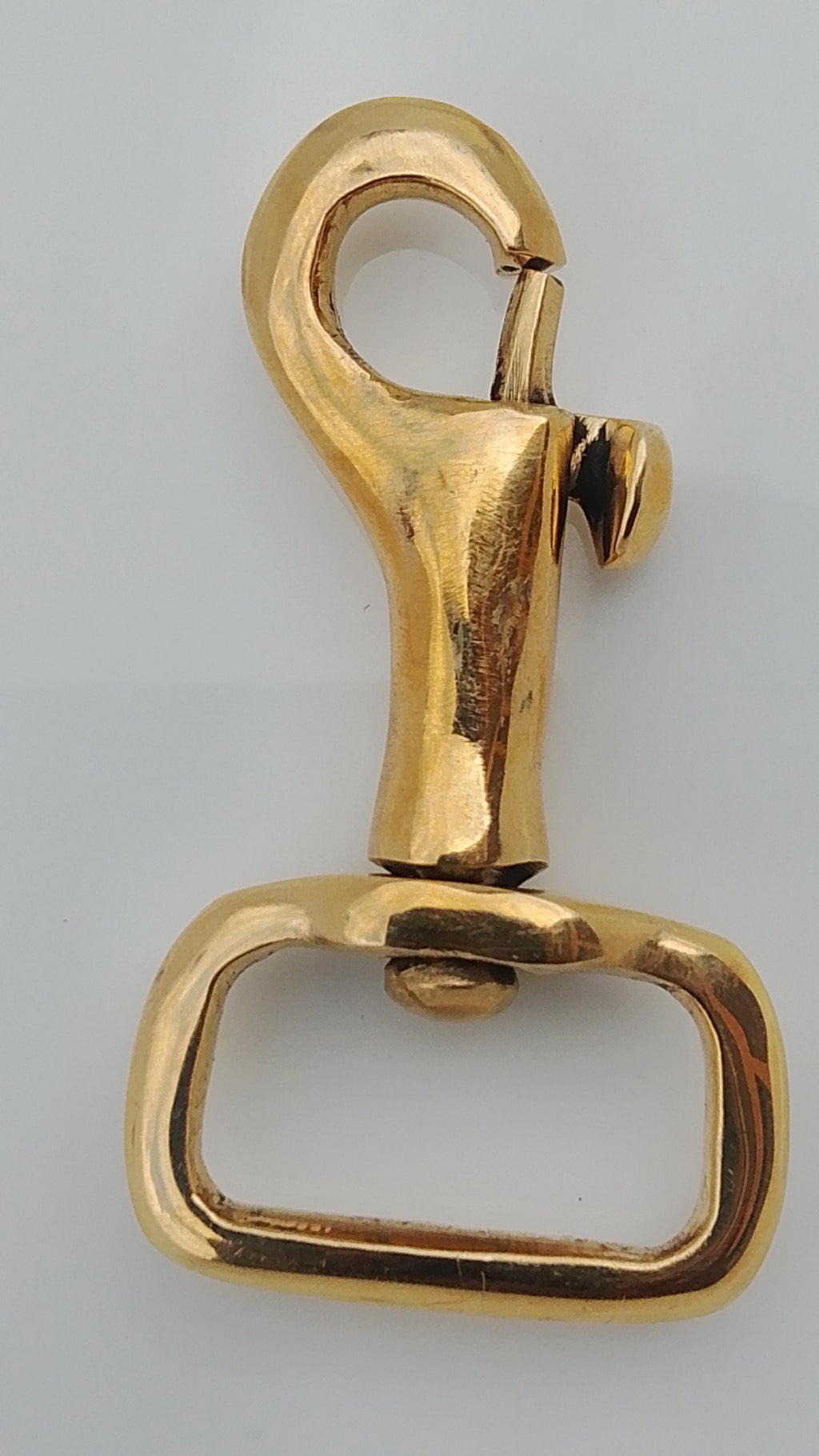 Solid Brass Swivel Snap Hook