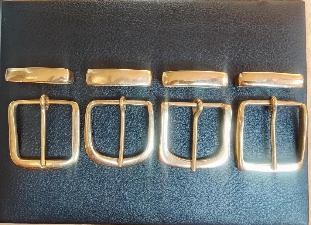 Solid Brass Buckle Keeper Set
