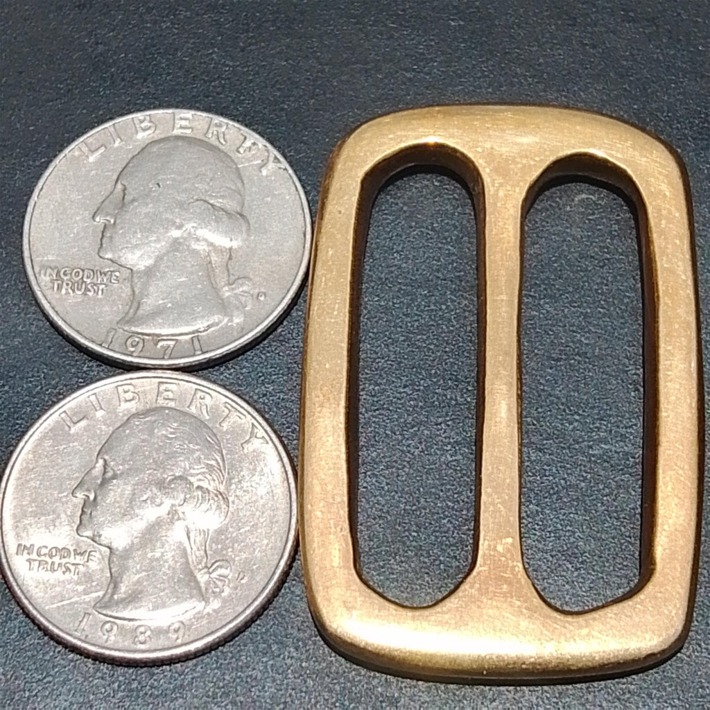 Solid Brass Double Loop Slider